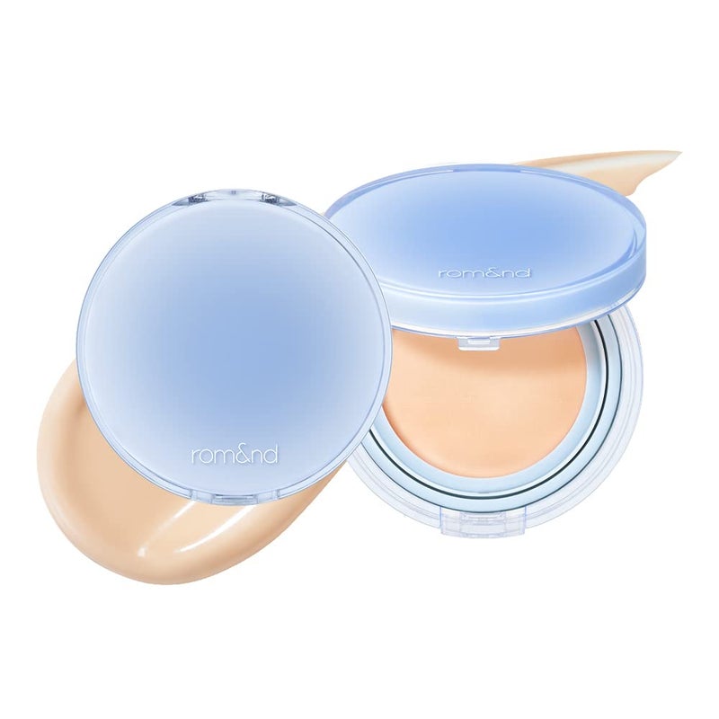 rom&nd Bare Water Cushion 20g (03 Natural 21), Healthy hydrated, Instant hydration, Comfortable skin, Long lasting, Extra moist, Glow, Vegan 0.7055 Ounce - Image 1