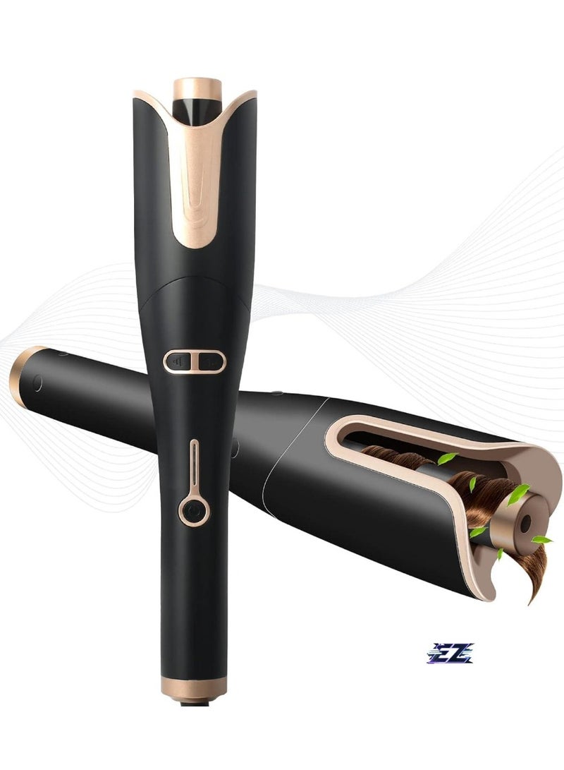 ELTRAZONE Automatic Ceramic Hair Curler for Curly Hair – 360° Rotation, Multi-Speed Settings, Ceramic Technology for Smooth  Long-Lasting Curls – Professional Curling Iron for Effless Curls and Waves - Image 1