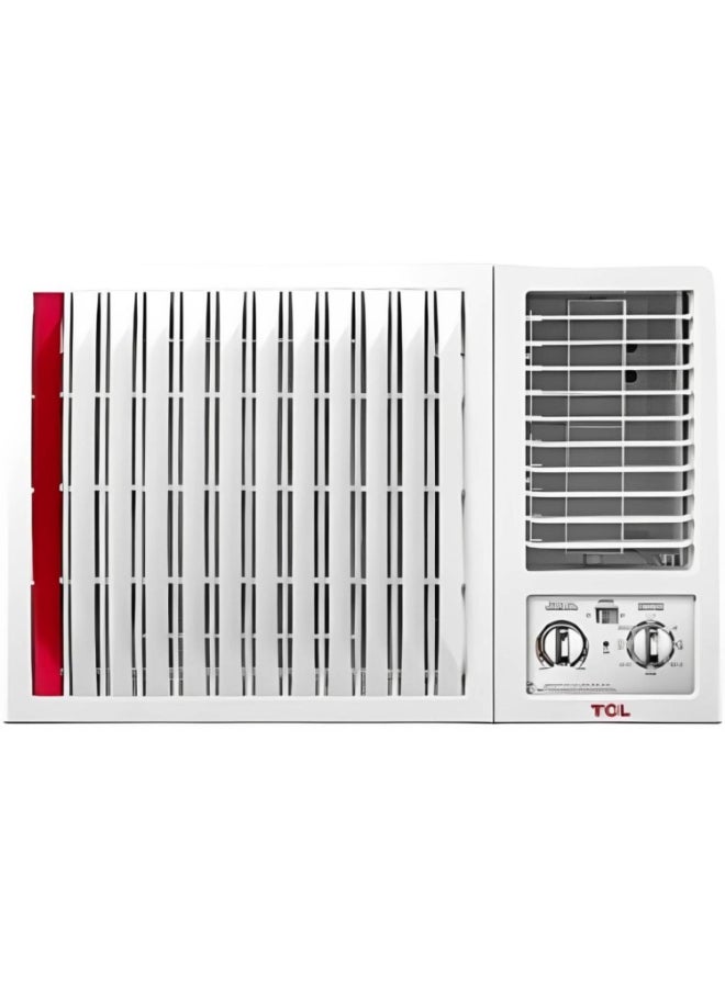 TCL 2 Ton Window Air Conditioner 18000 BTU, T3 Tropical, R410A Gas, Turbo Cooling, High Efficiency, TAC-24CWA-LTA - NEW MODEL TAC-24CWA-LTA white