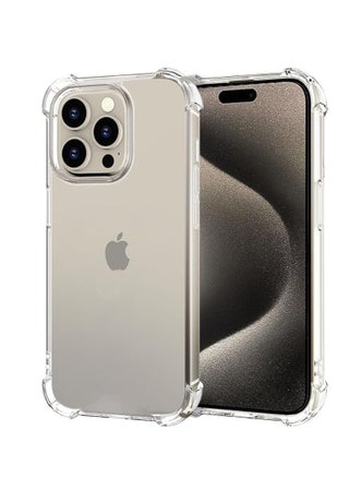 Iphone 15 Pro Clear Cover Case soft TPU Transparent Silicone Rubber Back Protective Case shock Absorbent Reinforced Corner for Iphone 15Pro Clear - pzsku/ZFF83527EE78EFA2DBC9DZ/45/_/1716429396/1f8cd337-1887-44e1-b57c-e8db04dfeec6