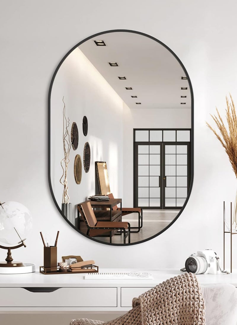 Sharpdo LED Bathroom Mirror, Wall Mounted, Thickened Aluminum 40*60CM - Image 3