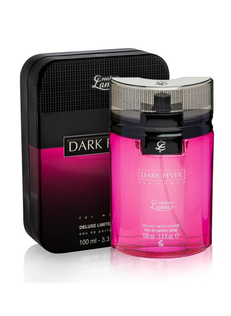 Creation Lamis عطر دارك فيفر للنساء 100 مل وعطر كريشن لاميس ديلوكس وينغز أوف باراديس للنساء 100 مل (حزمة كومبو) - Image 2