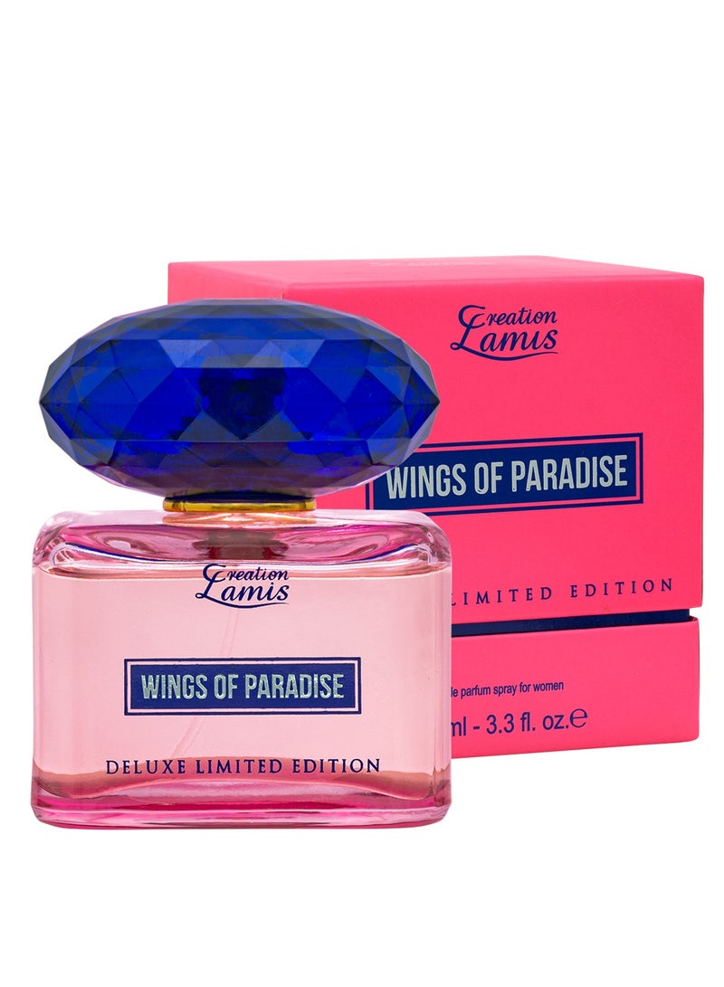 Creation Lamis عطر دارك فيفر للنساء 100 مل وعطر كريشن لاميس ديلوكس وينغز أوف باراديس للنساء 100 مل (حزمة كومبو) - Image 3