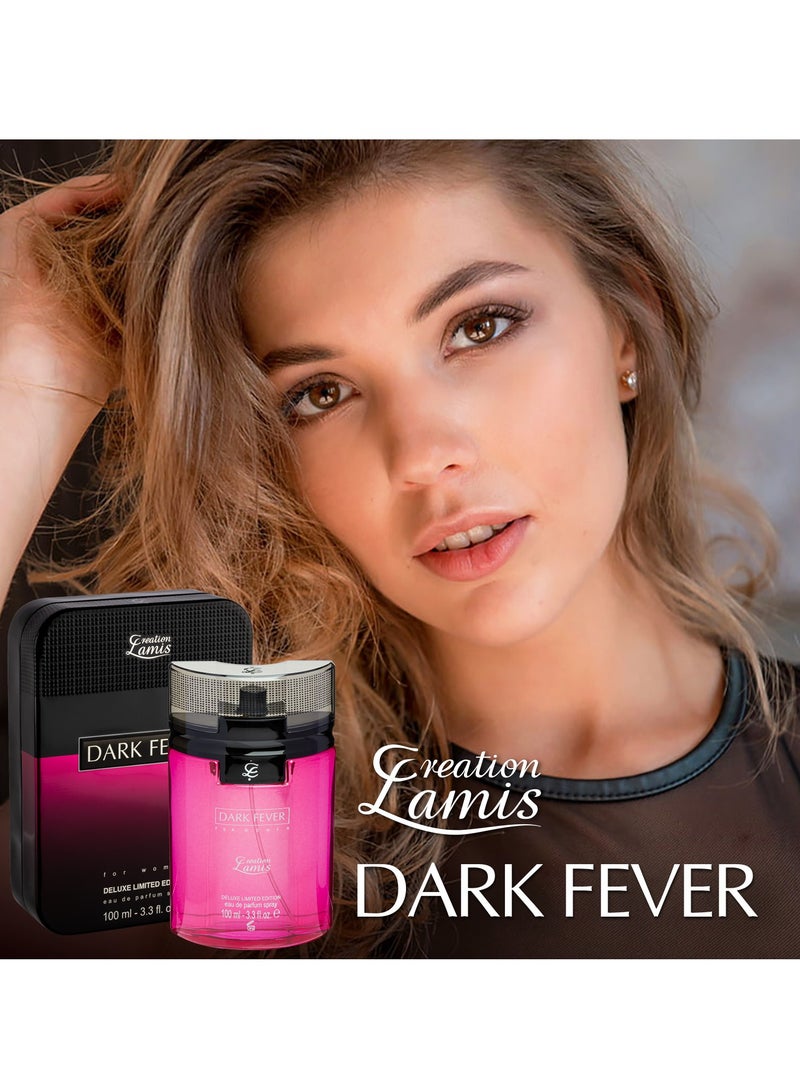 Creation Lamis عطر دارك فيفر للنساء 100 مل وعطر كريشن لاميس ديلوكس وينغز أوف باراديس للنساء 100 مل (حزمة كومبو) - Image 5