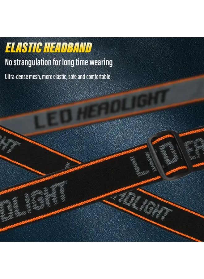 Pack List Super Bright COB Headlamp Portable Work Light White Red Light 1200mAh Rechargeable - Image 5