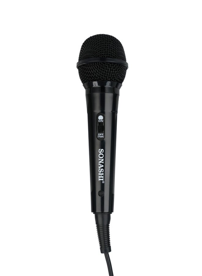 SONASHI Dynamic Wired Karaoke Microphone - Metal Handheld Mic With On And Off Switch Anti Noise Function Long Effective Working Range High Vocal Quality SMP-301 Black - Image 2