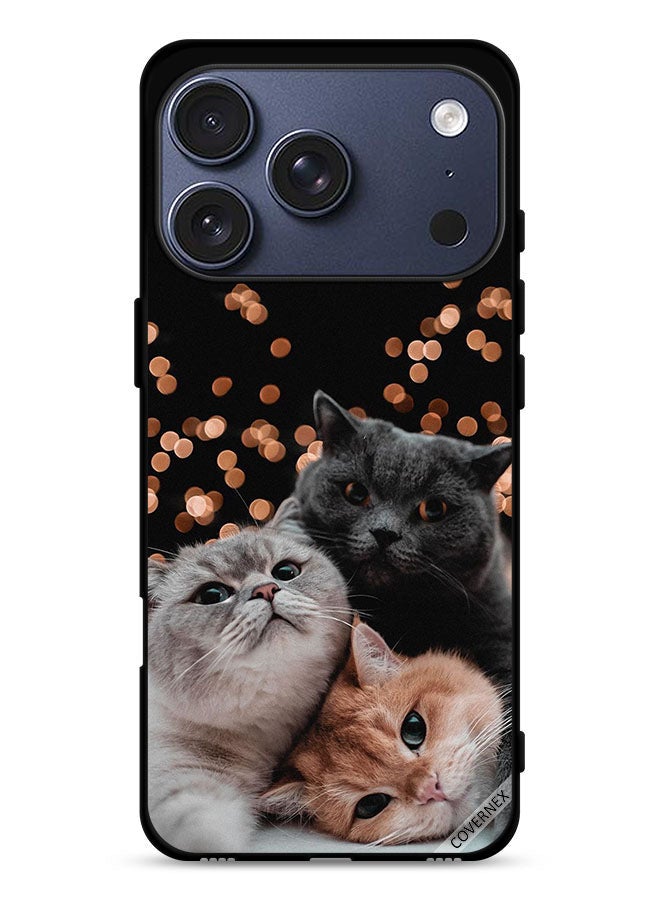 Covernex Apple iPhone 17 Pro Protective Case Cover Kittens - Image 1