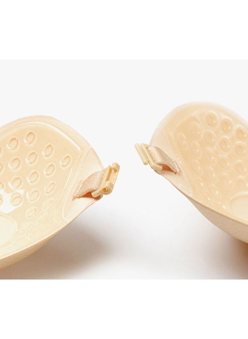 Jomo Store Push Up Self Adhesive Silicone Bust Front Closure Strapless Invisible Bra - Image 3