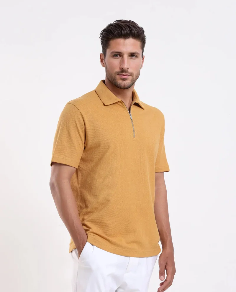 Rare Rabbit Men's Regular Fit Casual Polo