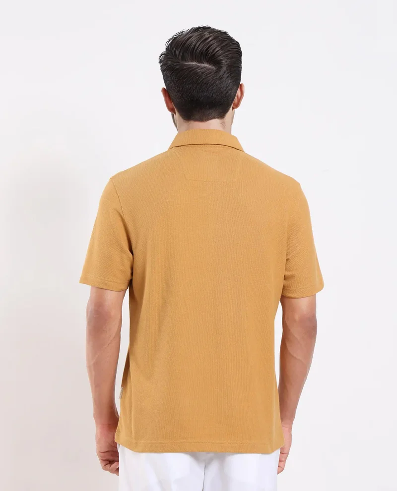 Rare Rabbit Men's Regular Fit Casual Polo