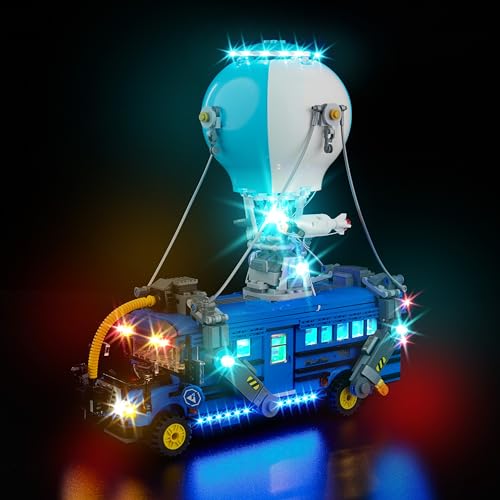 Kyglaring LED Light Kit Compatible with Lego Battle Bus 77073 Building Blocks Upgraded Lighting Accessories for 77073 Model Set Lights Only Model Not Included Classic Version - Image 1