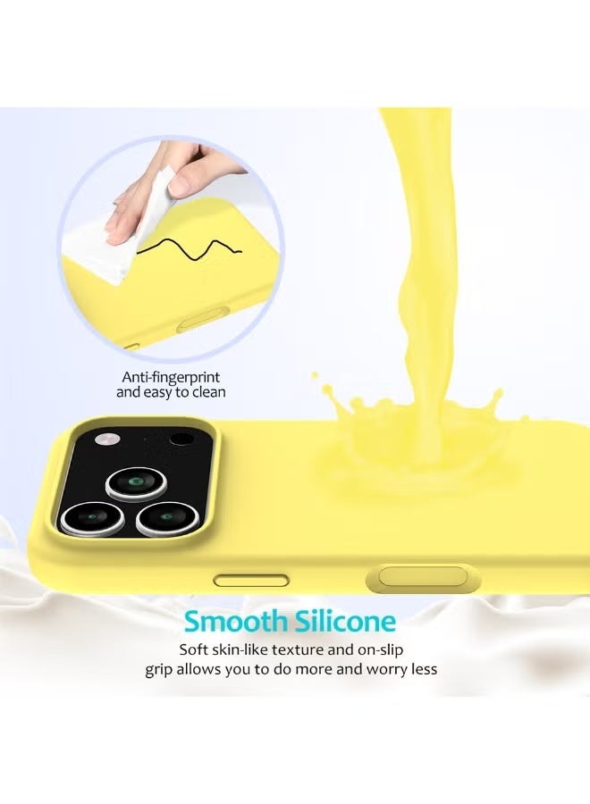 ACLIX iPhone 17 Pro Max Case Soft Jelly Silicone iPhone 17 Pro Max Cover Inside Microfiber Lining Shockproof Protective Phone Case for iPhone 17 Pro Max 6.9 inch - Image 2