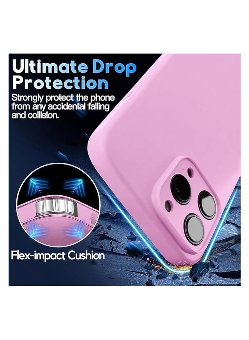 For IPhone 15 Case With Strap Cover Neck Cord Lanyard Soft Silicone Shell Adjustable Wrist Tether Safety Straps For Apple IPhone (Pink IPHONE 15) - Image 4