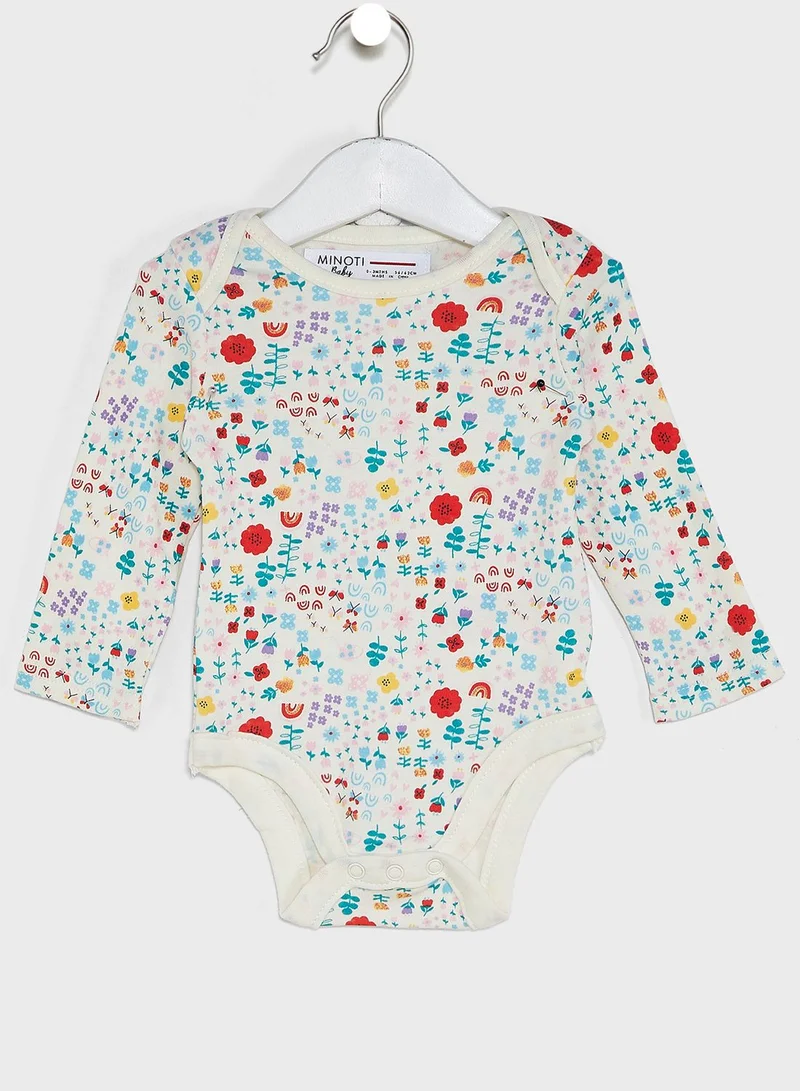 MINOTI Infant 2 Pack Printed Bodysuit + Leggings Set