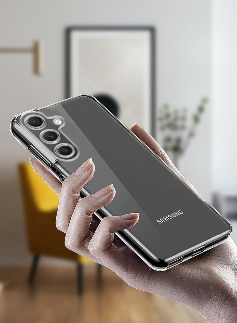 ELTRAZONE Samsung Galaxy S25 Plus 5G Case Cover | Shockproof Bumper | Non-Yellowing Protective Phone Case | Ultra Clear & Slim | Scratch-Resistant | Anti-Yellow Transparent Back Cover for Samsung S25 Plus 5G 6.7-inch - Image 3