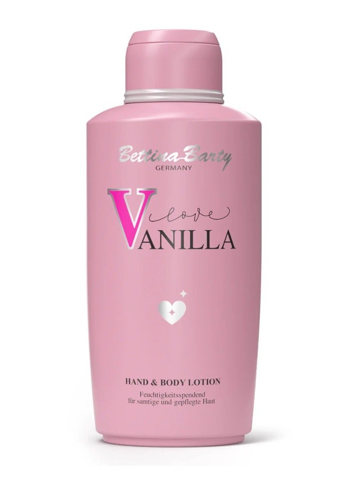 BETTINA Barty Love Vanilla Hand & Body Lotion 500 ml‏ - Image 1