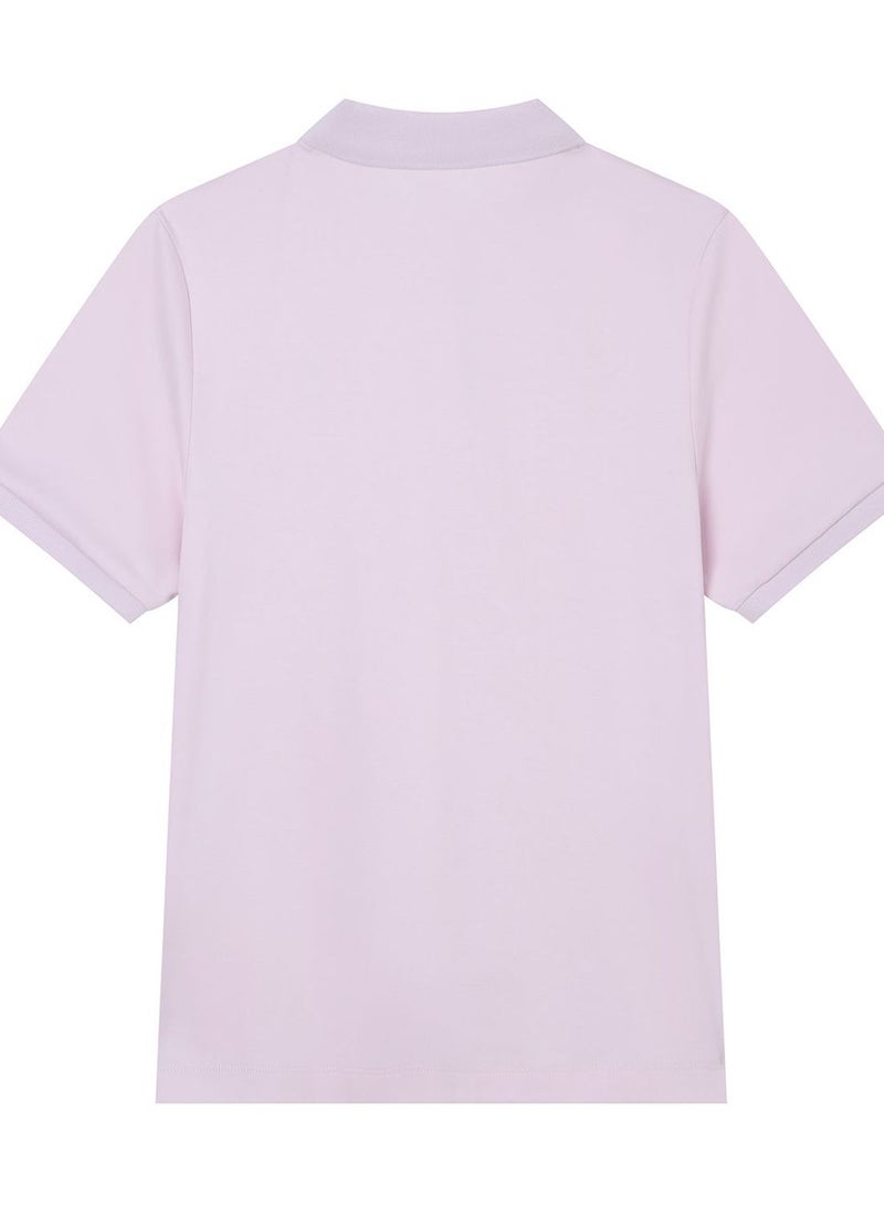 GIORDANO Women’s Embroidered Cotton Liquid Touch Polo - Image 4