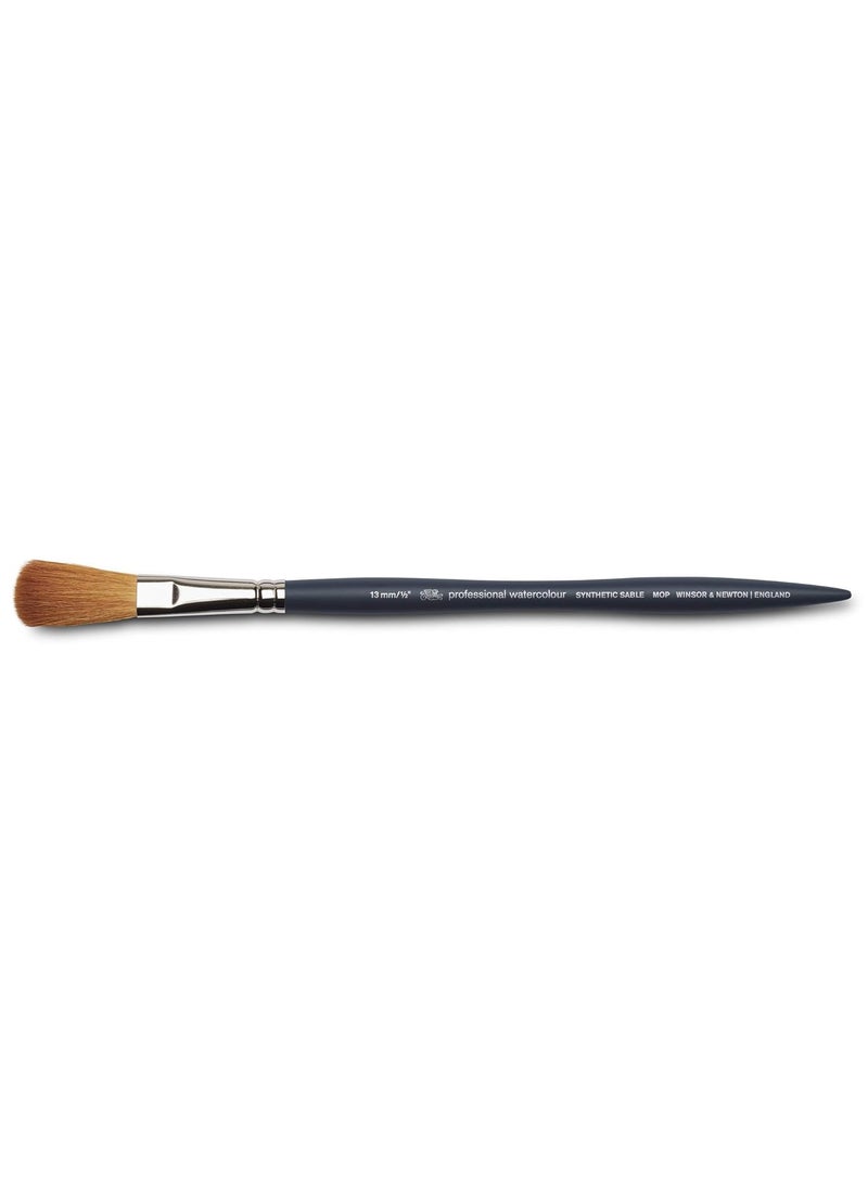 Winsor Newton Winsor  Newton Professional Water Colour Synthetic Sable Hair Brush  Mop  Short Handle  Size  12  - Image 1