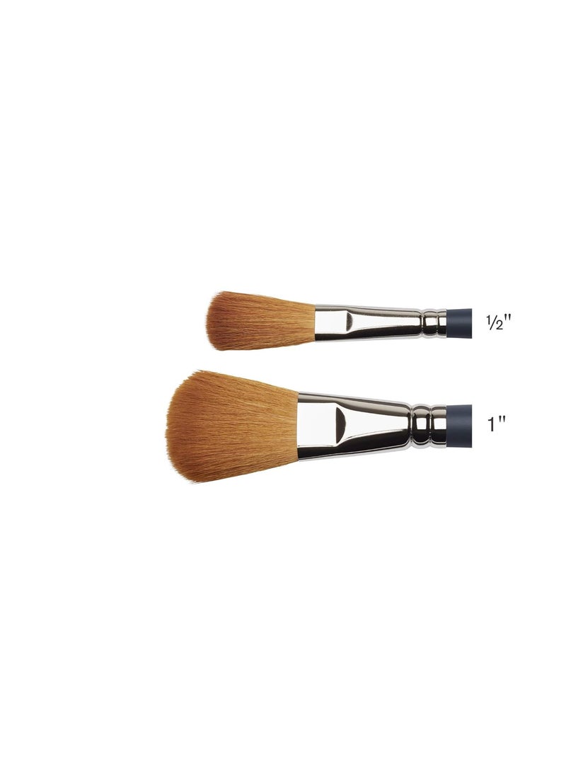 Winsor Newton Winsor  Newton Professional Water Colour Synthetic Sable Hair Brush  Mop  Short Handle  Size  12  - Image 4
