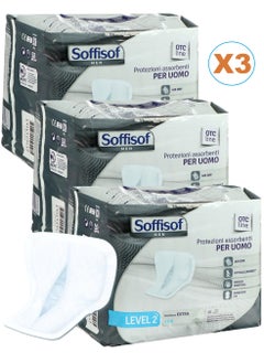 SoffiSof Men’s Diapers Level 2 The Perfect solution of Males Who Suffer From the Problem of Loss of Urinary Control ( 3Pack )