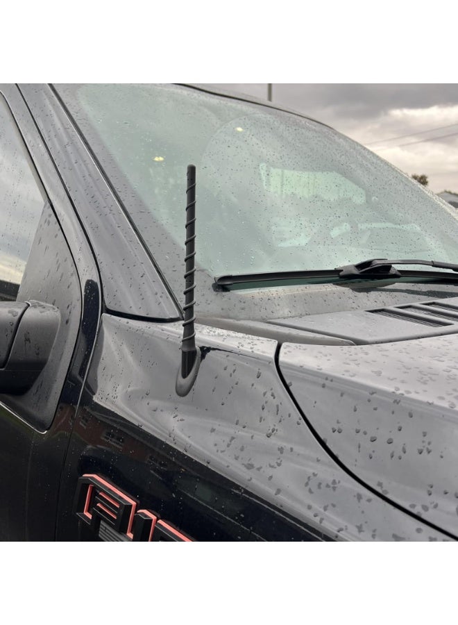 Bukela KSaAuto 8 Inch Antenna for Ford F150 2009-2025, F-150 Truck Accessories, Short Radio Antenna Replacement for F-250 F-350 Bronco 2017-2025 - Image 4