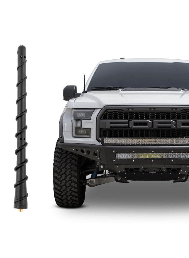 Bukela KSaAuto 8 Inch Antenna for Ford F150 2009-2025, F-150 Truck Accessories, Short Radio Antenna Replacement for F-250 F-350 Bronco 2017-2025 - Image 1