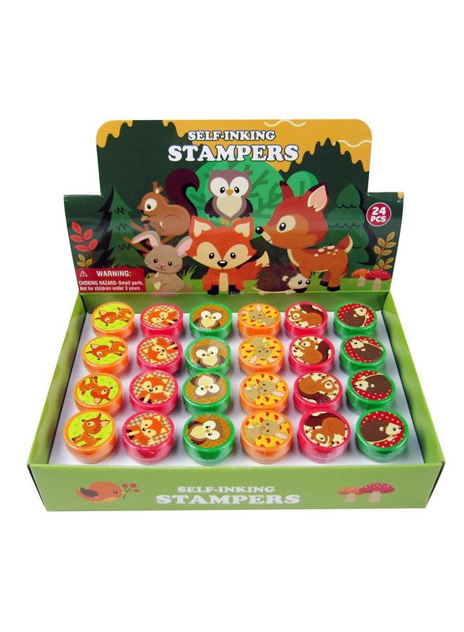 TINYMILLS Tiny Mills 24 Pcs Woodland Animals Stampers For Kids - Image 2