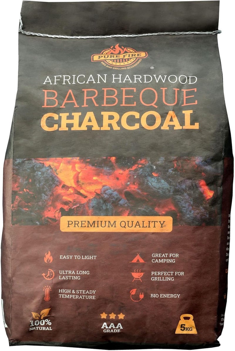 PURE FIRE 5KG Natural Charcoal - Image 2