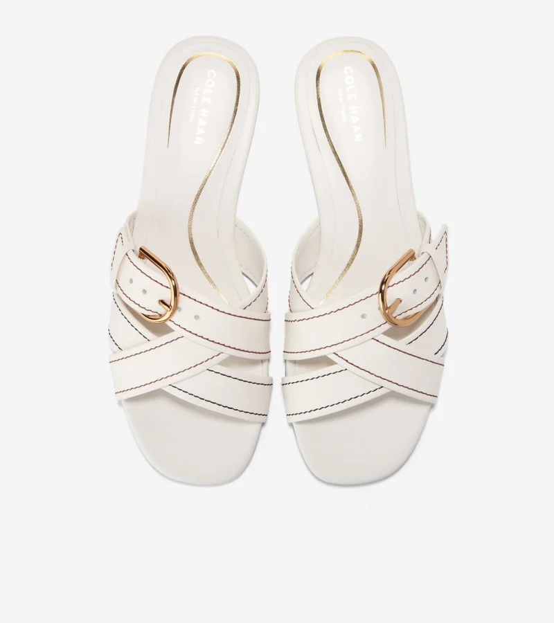 Cole Haan  Women's Velma Buckle Slide Sandals for Women | Best Price UAE