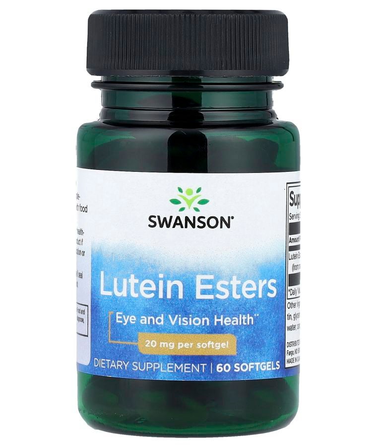 Lutein Esters 20 mg 60 Softgels
