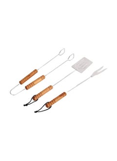 Somagic Somagic Stainless Steel BBQ Tools Silver 42cm 4 