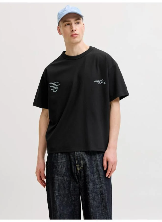 JACK & JONES Graphic Crew Neck T-Shirt