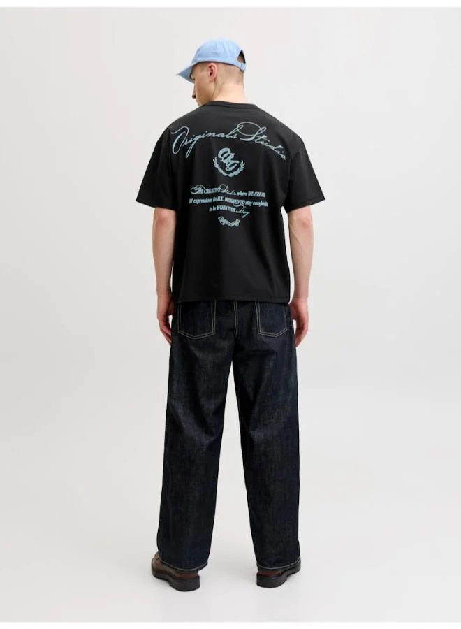 JACK & JONES Graphic Crew Neck T-Shirt
