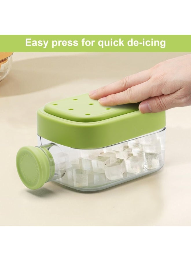 Ice Cube Box, 500ml Silicone Ice Cube Tray Mold Bottle, Easy Release Ice Mould Maker for Food, Cocktail, Soda, Camping, BPA Free, (Multicolor)  - Image 5