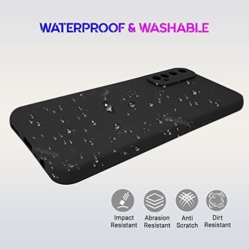 LIRAMARK Silicone Soft Back Cover Case for Realme 7 / Narzo 30 4G / Narzo 20 Pro (Silicone Black) - Image 5