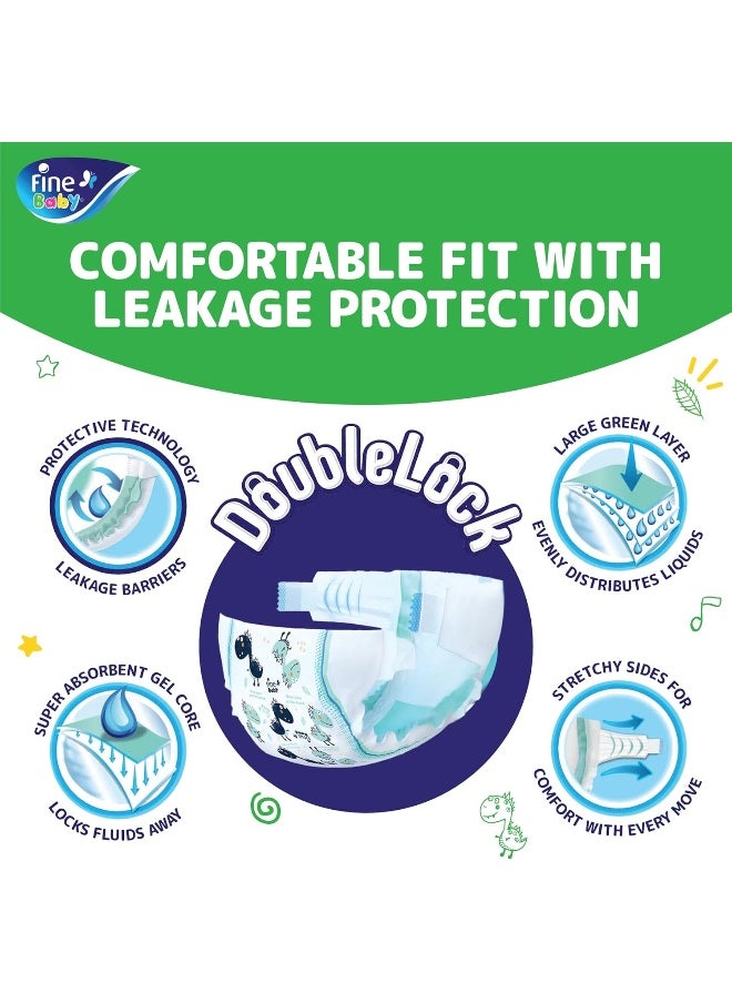 Fine Baby New Born Diapers Size 1 (2-5kg)  - Image 5
