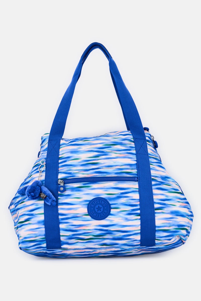 kipling حقيبة توت نسائية بنمط صبغة مربوطة، متعددة الألوان - Image 1