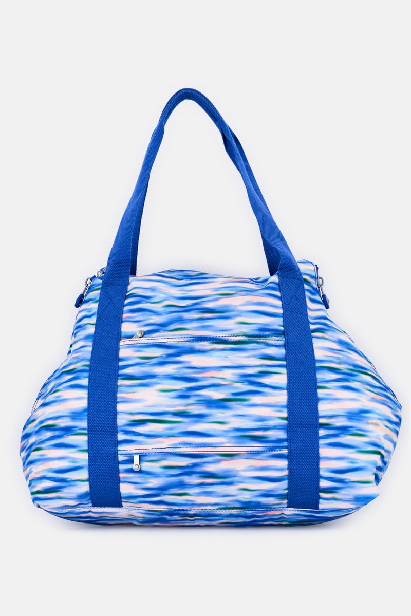 kipling حقيبة توت نسائية بنمط صبغة مربوطة، متعددة الألوان - Image 2