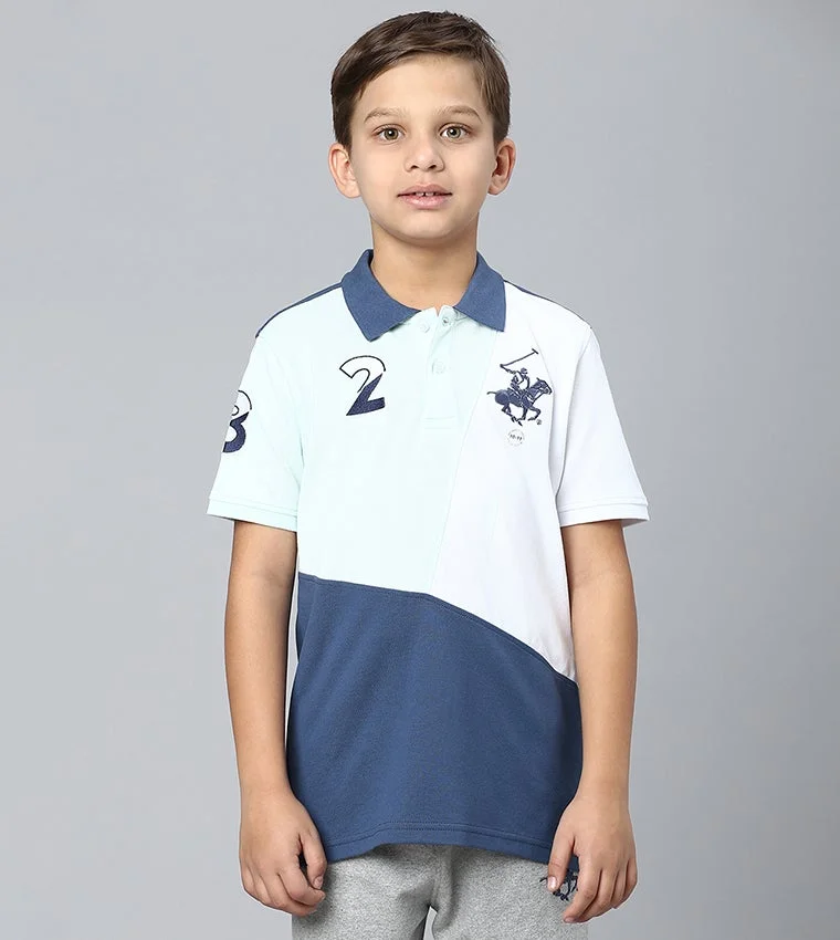 Polo T-Shirt with Embroidered Logo