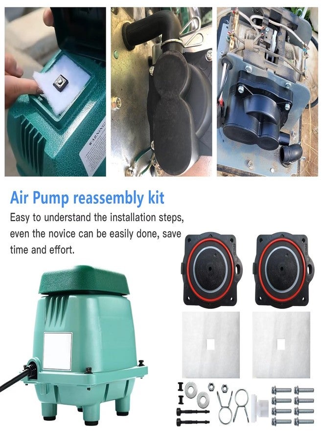 Acupress Superior Air Pump Rebuild Kit for Aqua-Aire AA500, Included Diaphram, Filter and Screws Kit - Image 5