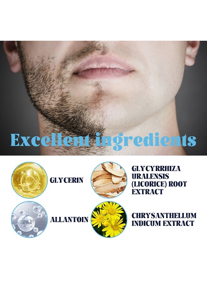 East Moon Hair Removal Spray Foam - Specially Formulated For Men, Painless Hair Removal Spray Armpit Gentle Hair Remover Refreshing Quick Hair Removal Spray, Safe Hair Depilatory For Male Underarm, Chest, Back, Legs - Image 3