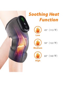 Adjustable Heat Knee Massager with 3 Speed Relaxation - Portable & Wireless for Gym, Office, Daily Comfort (Ergonomic Design, Men & Women) - pzsku/ZFF85F2AD68E0F93DD69DZ/45/_/1740720863/164ad49b-2f30-4eb5-87a0-e82a1dc10f20