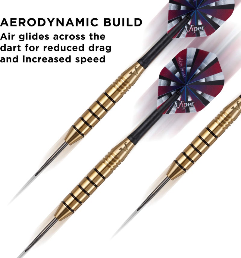 Viper by GLD Products unisex adult 25 Grams darts, Black, grams US - Image 4