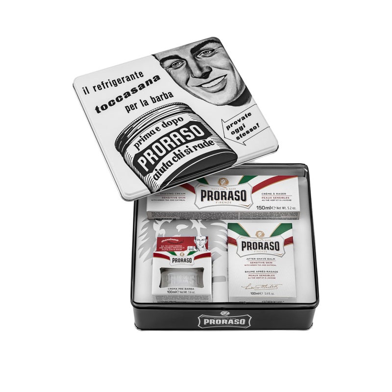 Proraso Vintage Toccasana Tin Gift Set, 5.2 Oz - Image 1