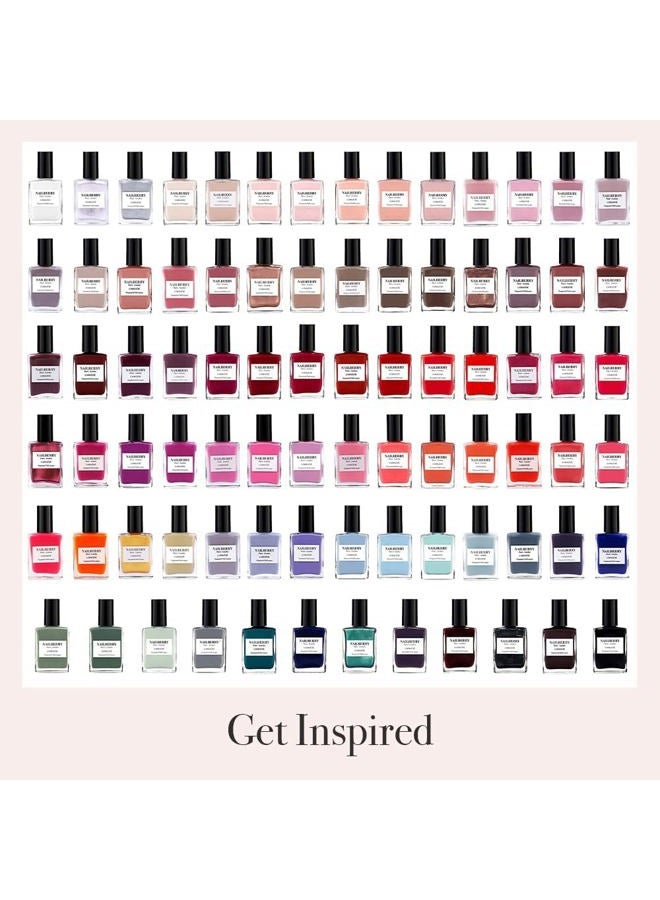 NAILBERRY طلاء أظافر أكسجين L'Oxygéné | أناقة، 15 مل | طلاء لأظافر أكثر صحة ولون يدوم طويلاً | خالي من 12 مادة، نباتي، حلال، خالي من القسوة والغلوتين - Image 4