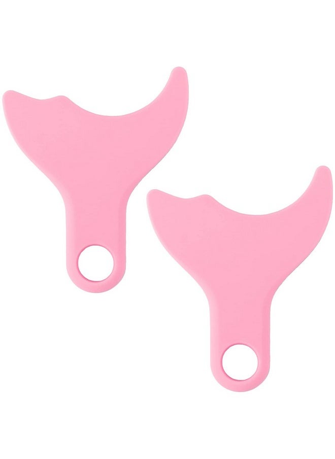 g2plus - Mascara Shield Guard Eyelash Makeup Applicator Tool Eyeliner Auxiliary Tool Pads Silicone Resusable Eyeshadow Guard Pads For Eye Makeup And Prevent Makeup Residue (Pink) - Image 1