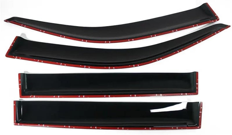 DEMULAX Weathershield Door Visor for Toyota Land Cruiser Prado 2003-2021 - Image 2