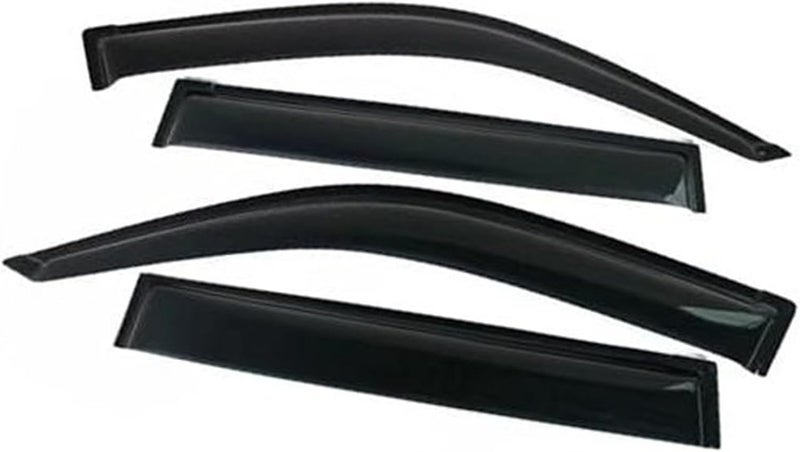 DEMULAX Weathershield Door Visor for Toyota Land Cruiser Prado 2003-2021 - Image 1