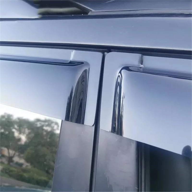 DEMULAX Weathershield Door Visor for Toyota Land Cruiser Prado 2003-2021 - Image 4