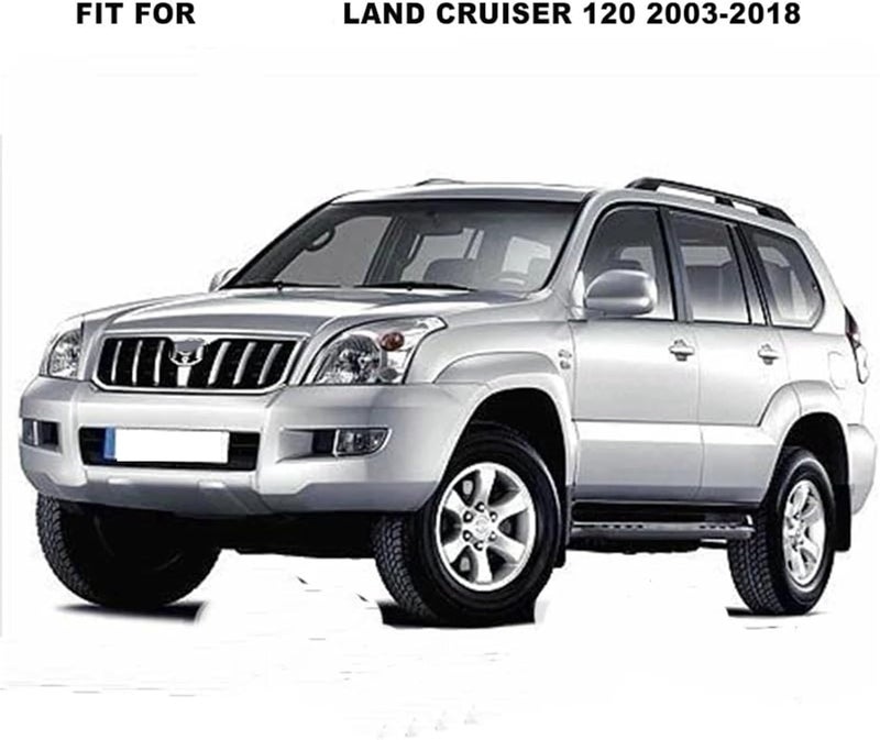 DEMULAX Weathershield Door Visor for Toyota Land Cruiser Prado 2003-2021 - Image 5